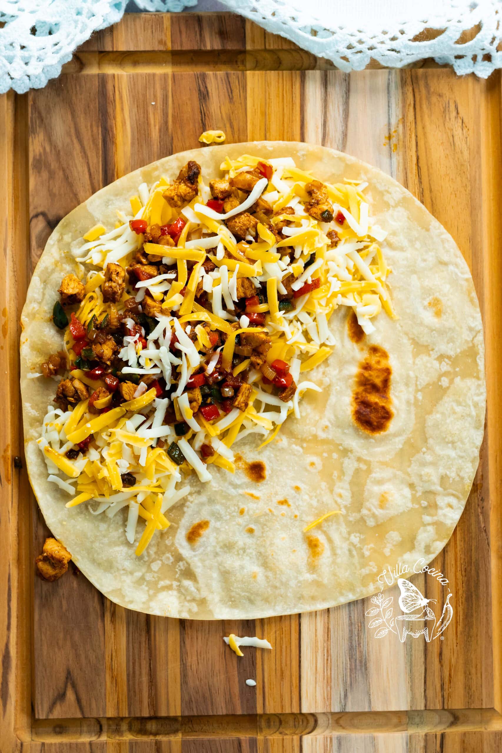 Assemble Quesadilla