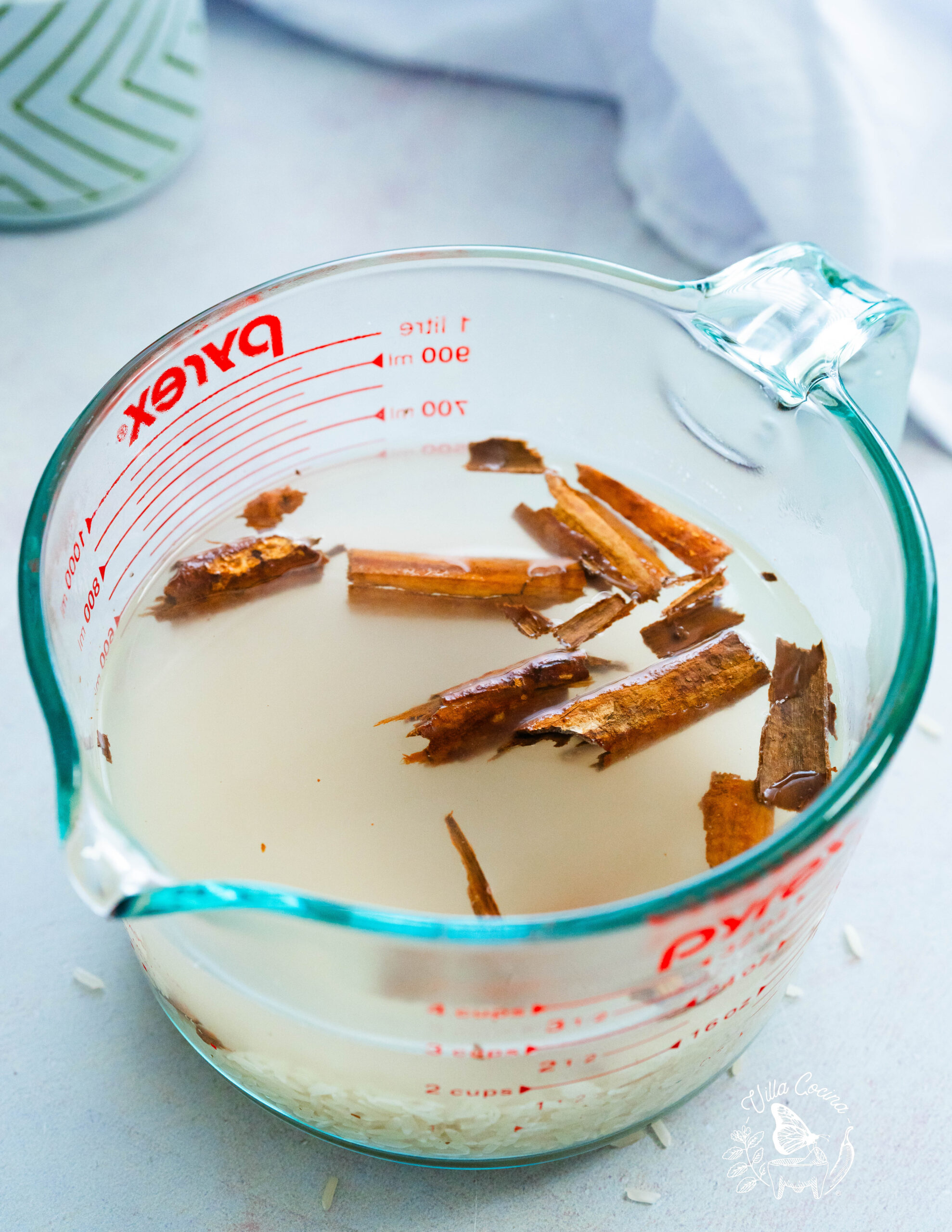 Horchata Rice Soaking