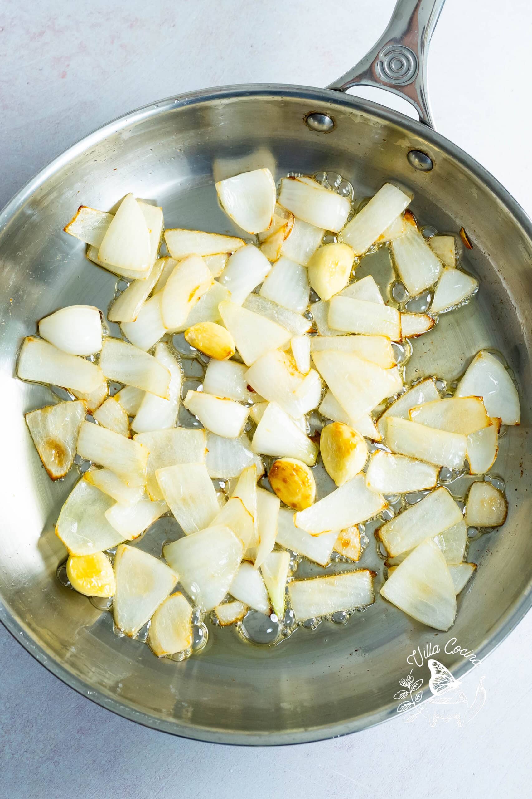 Golden Brown Onion and Garlic