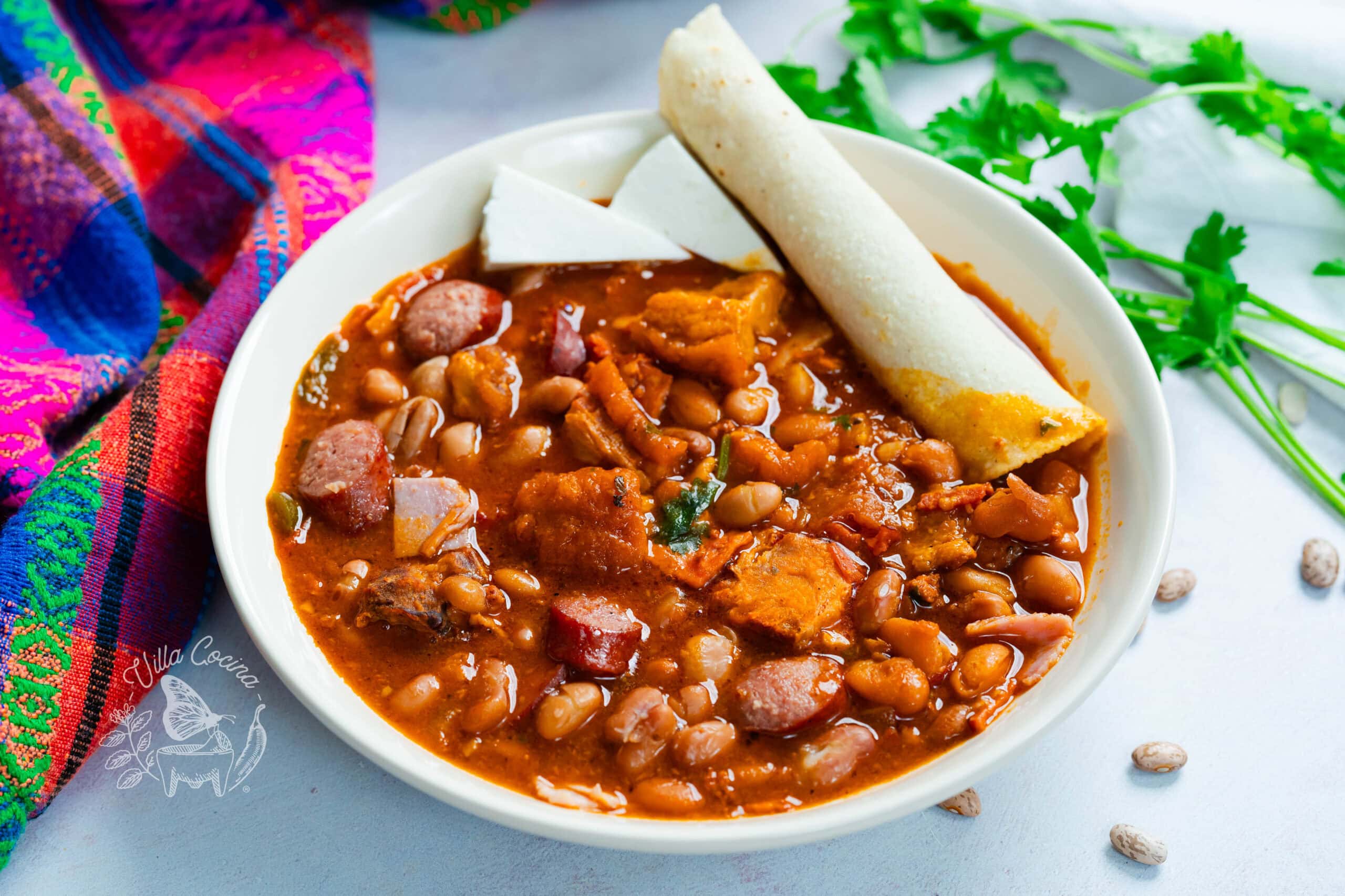 Serve Frijoles Charros
