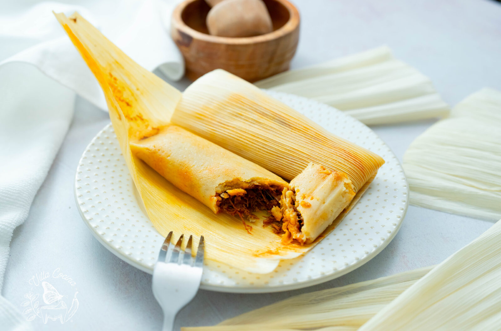 Mexican Red Pork Tamales