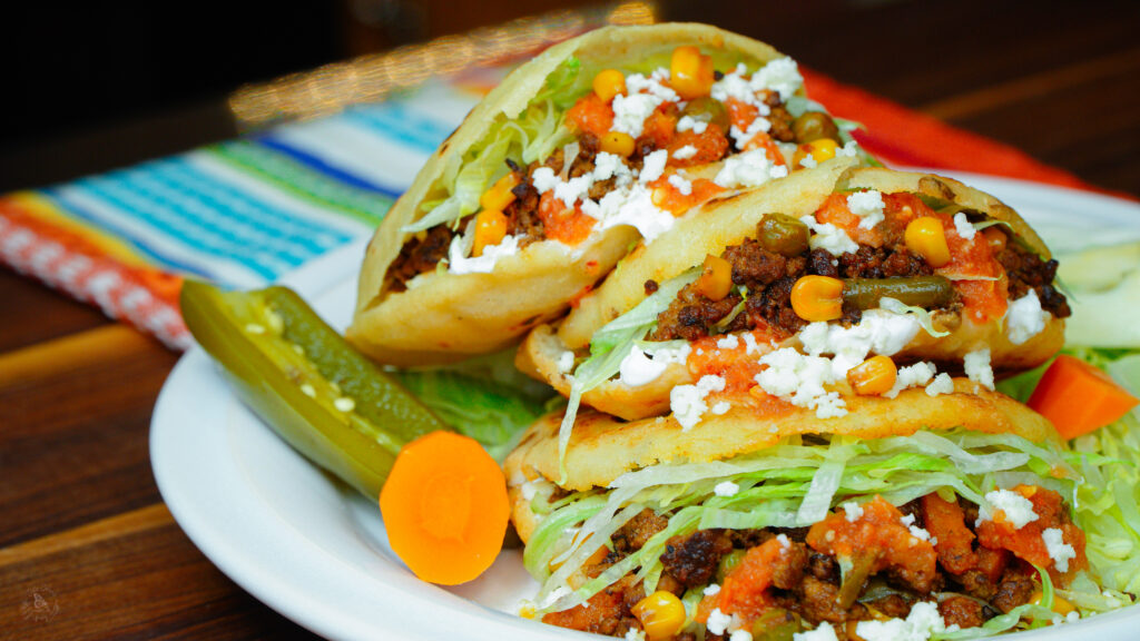 Authentic Ground beef Gorditas recipe.