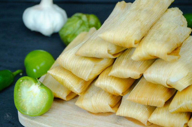 Green Chicken Tamales Recipe 