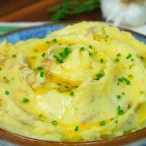 Roasted garlic mashed potatoes recipe