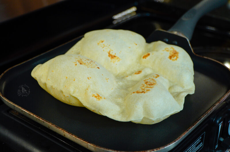 Flour tortillas with butter