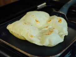 Puffed Flour Tortilla made with Butter