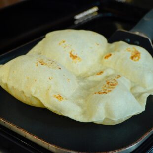 Puffed Flour Tortilla made with Butter