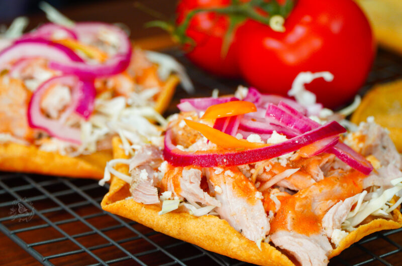 Pork Loin Tostadas