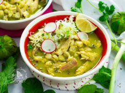Green Chicken Pozole