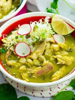 Green Chicken Pozole