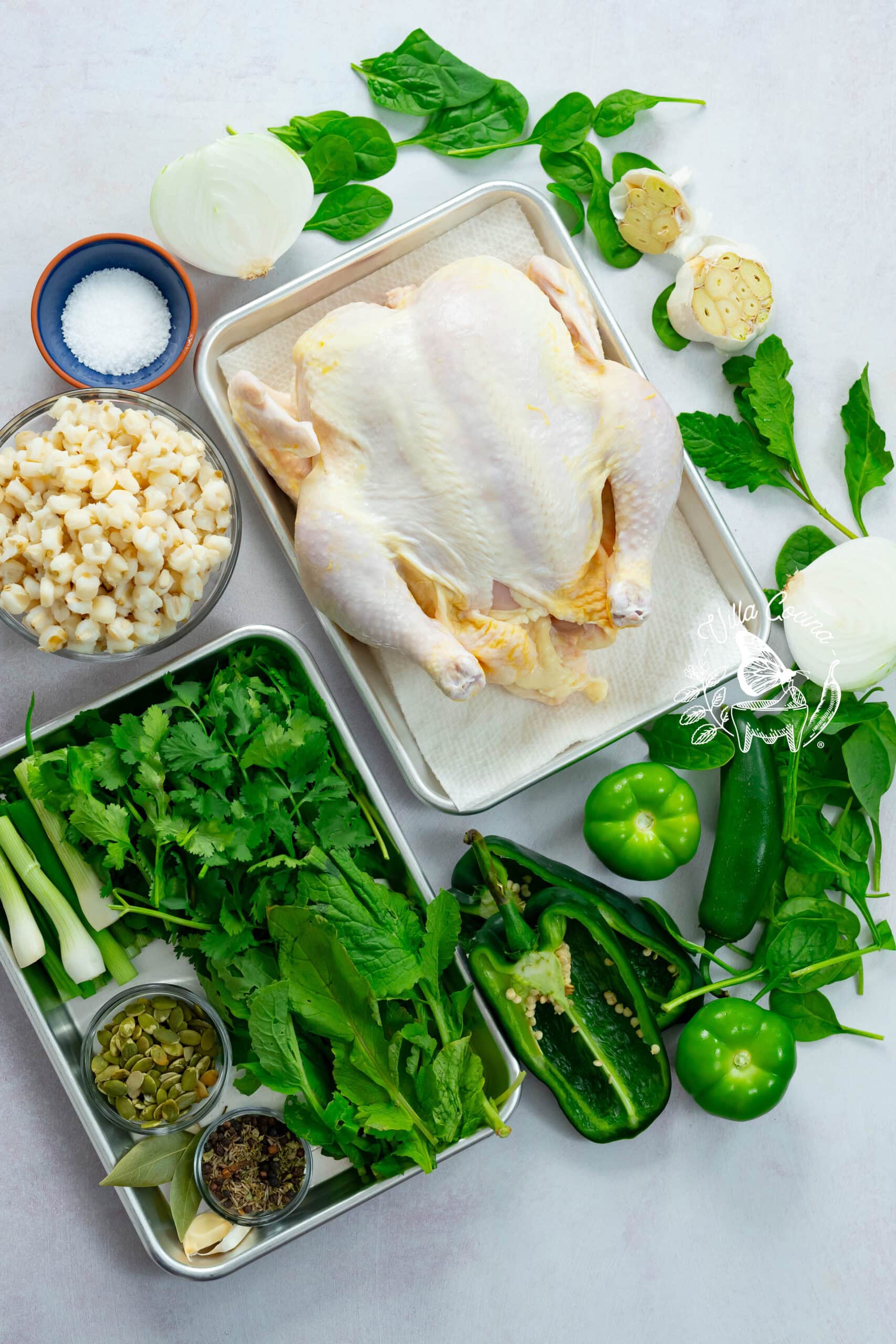 Pozole Verde Ingredients