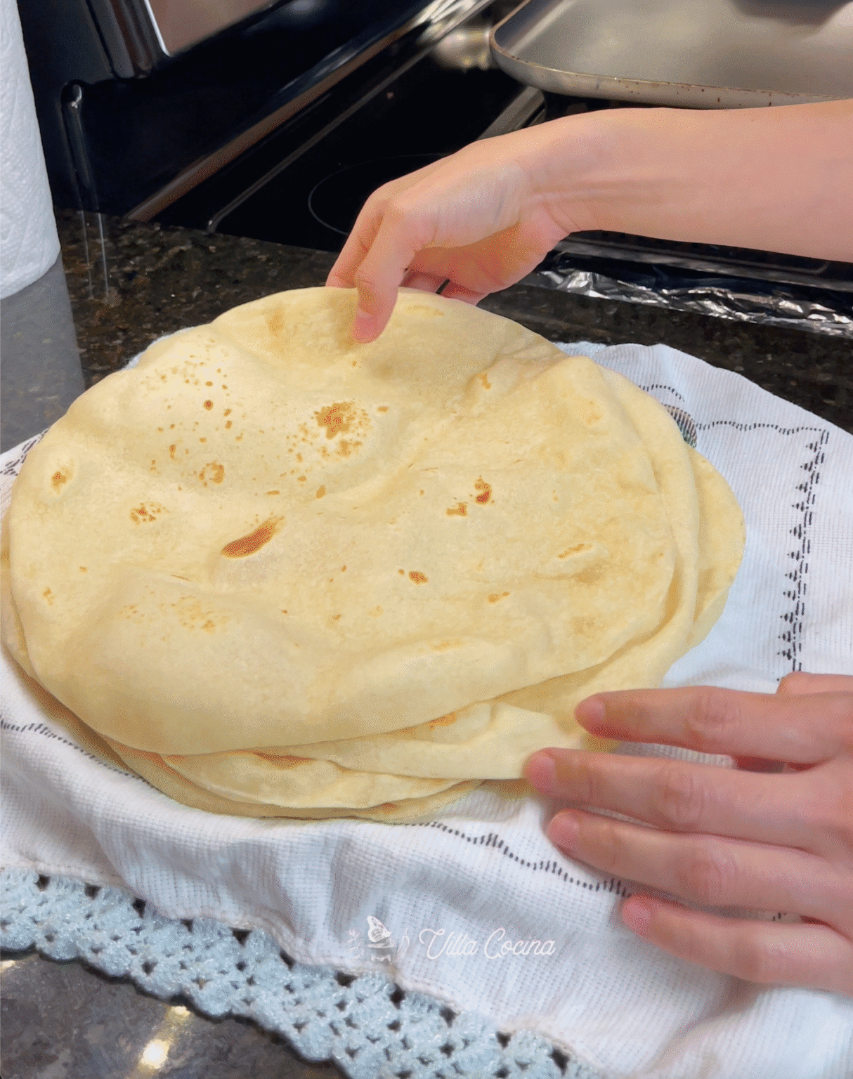 Flour Tortillas Recipe With Butter - Villa Cocina