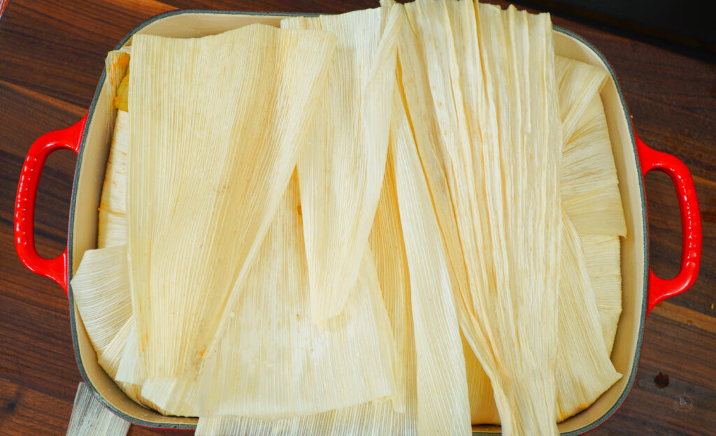 Step nine: tamale casserole