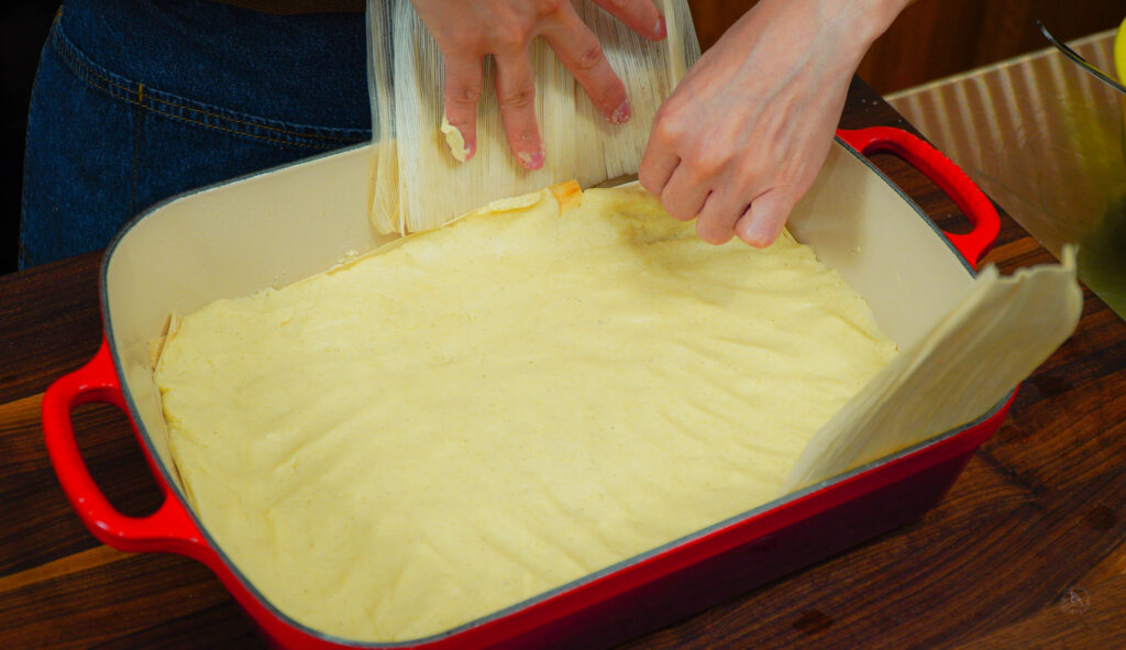 Step three: Tamale casserole 