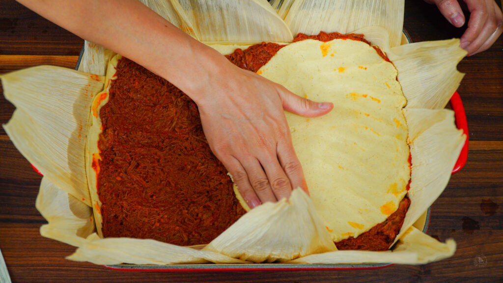 Step five: Tamale casserole