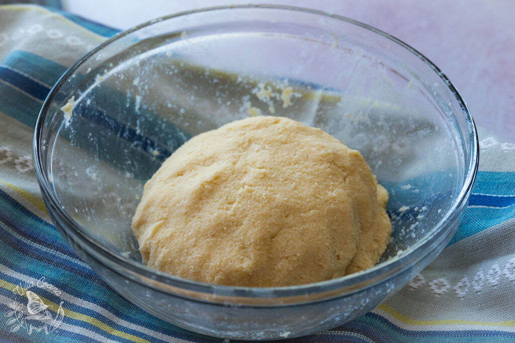 Almond flour ready for tortillas