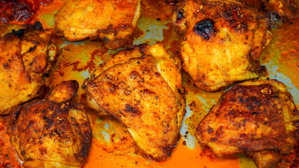 Baked chicken thighs recipe