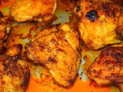 Baked chicken thighs recipe