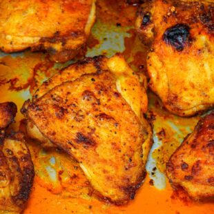 Baked chicken thighs recipe