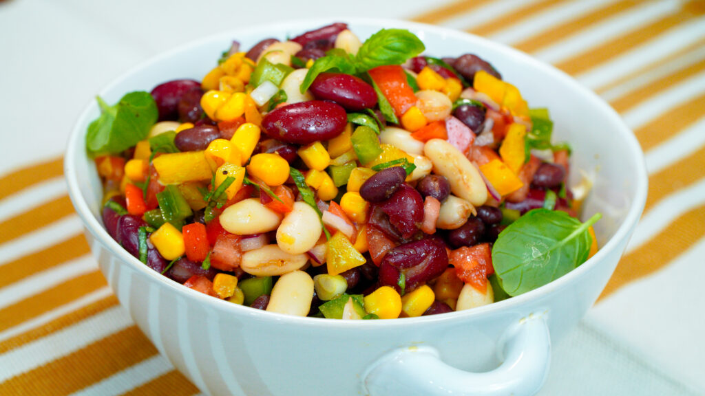 Bean salad recipe 
