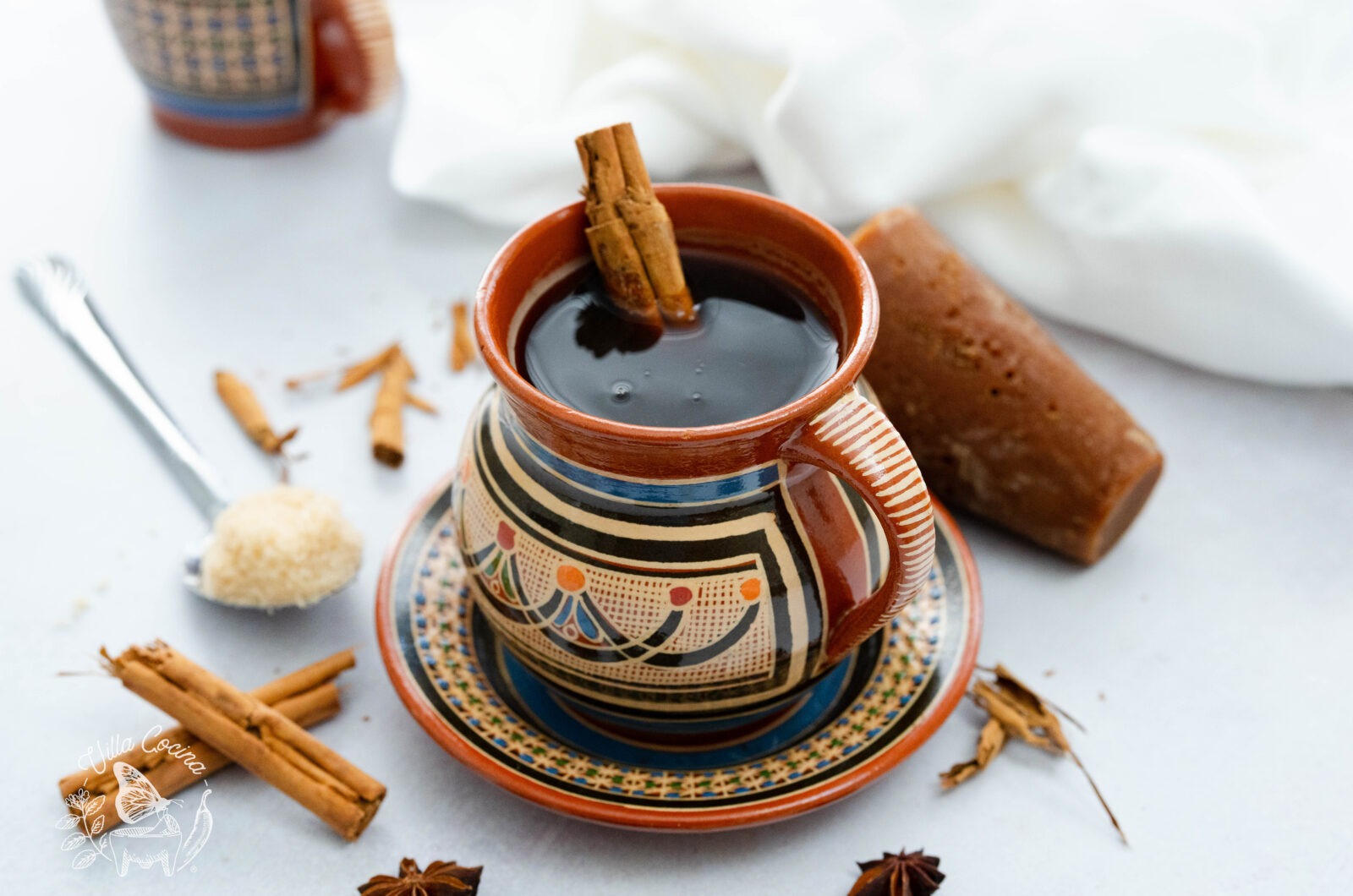 Cafe de olla (Mexican coffee)