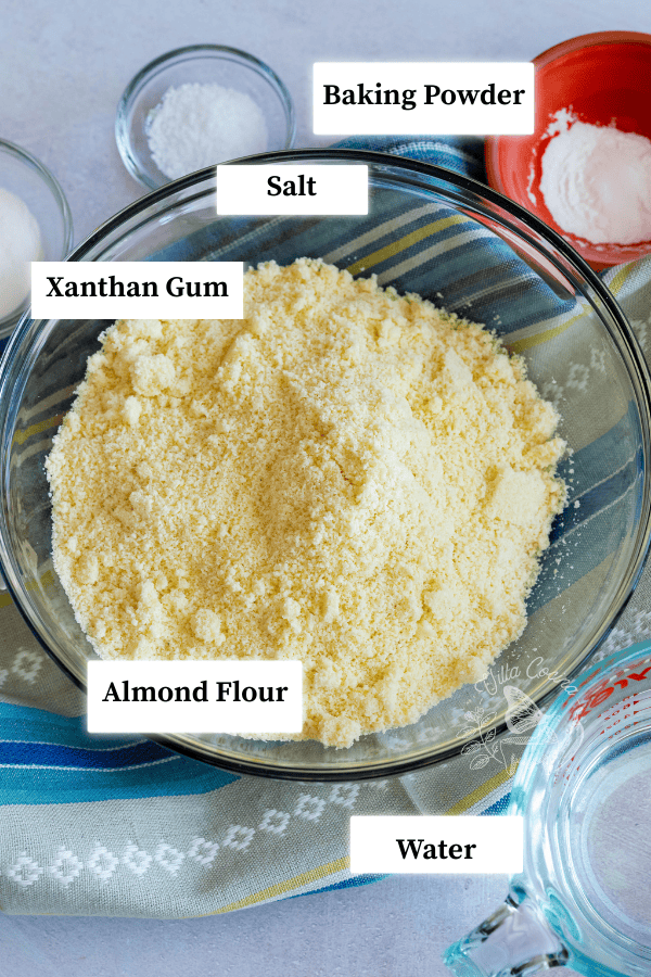 Almond Flour Tortilla Ingredients