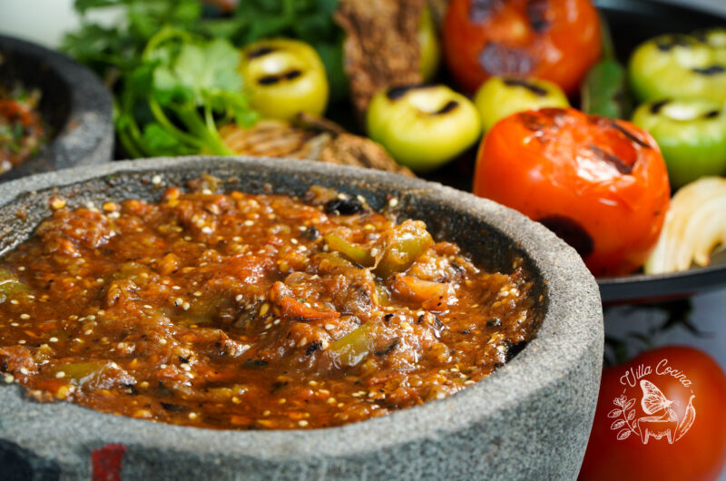 Authentic Mexican salsa with chipotle 