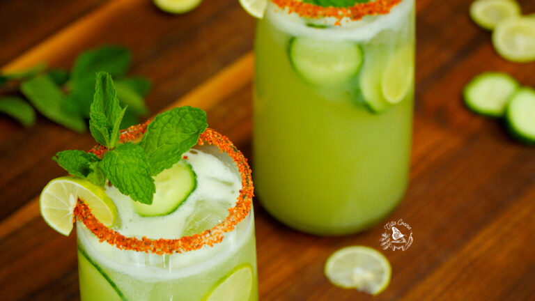 Cucumber agua fresca