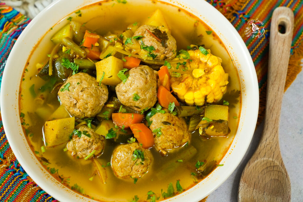 Turkey Meatball soup