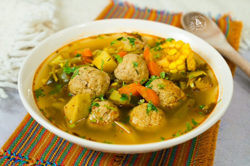 Healthy Turkey Meatball Soup