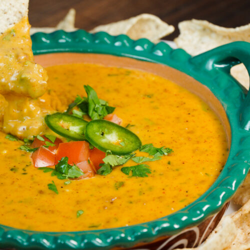 Chorizo queso dip
