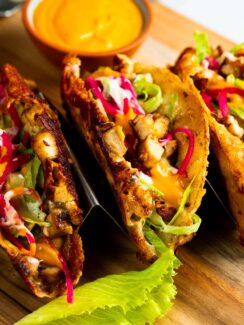Crispy Chicken Tacos