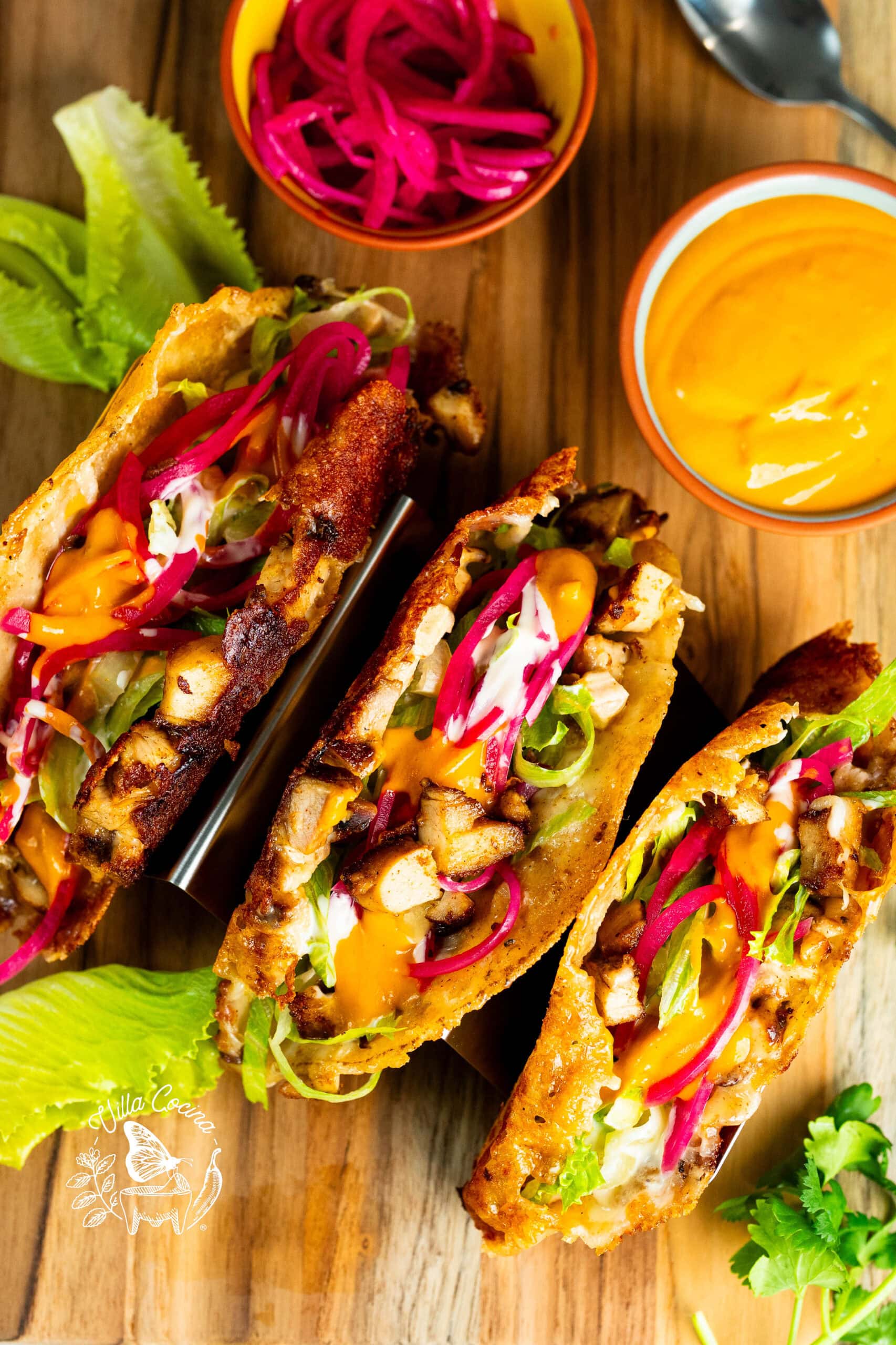 Crispy Chicken Tacos