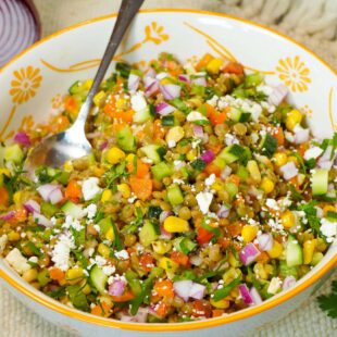 Lentil salad