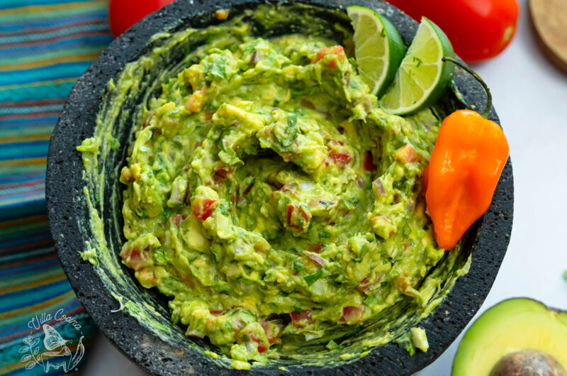 Roasted Garlic Guacamole