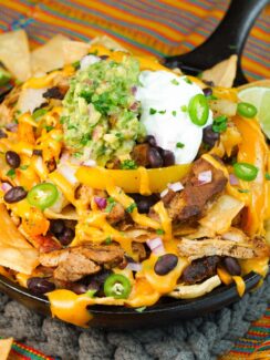 Chicken Fajita Nachos