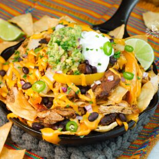 Chicken Fajita Nachos