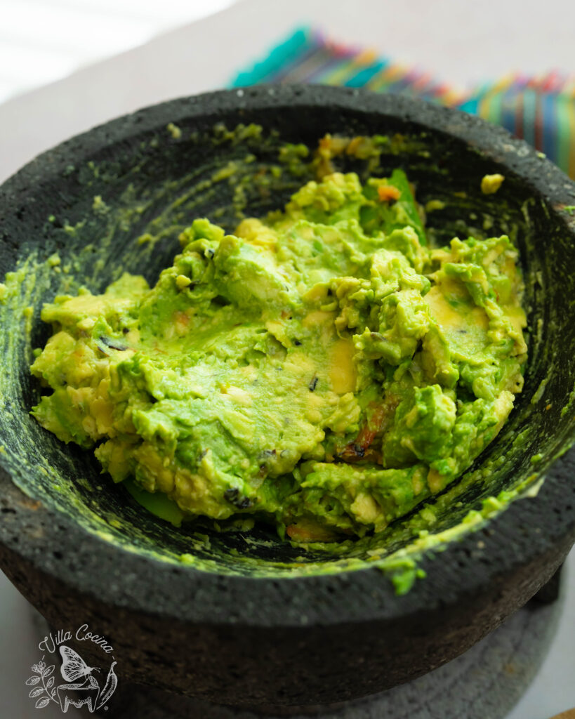 Mashed avocado