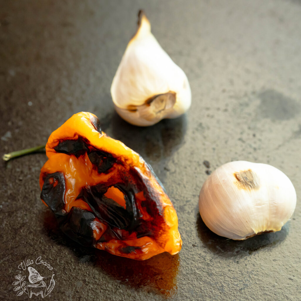 roasted garlic and habanero pepper