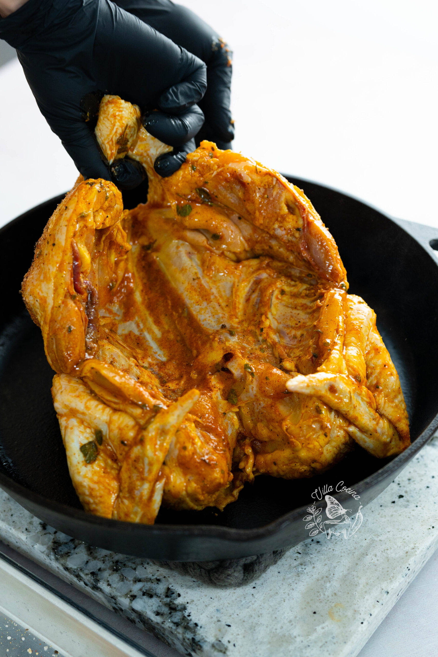 Skillet Roasted Chicken 