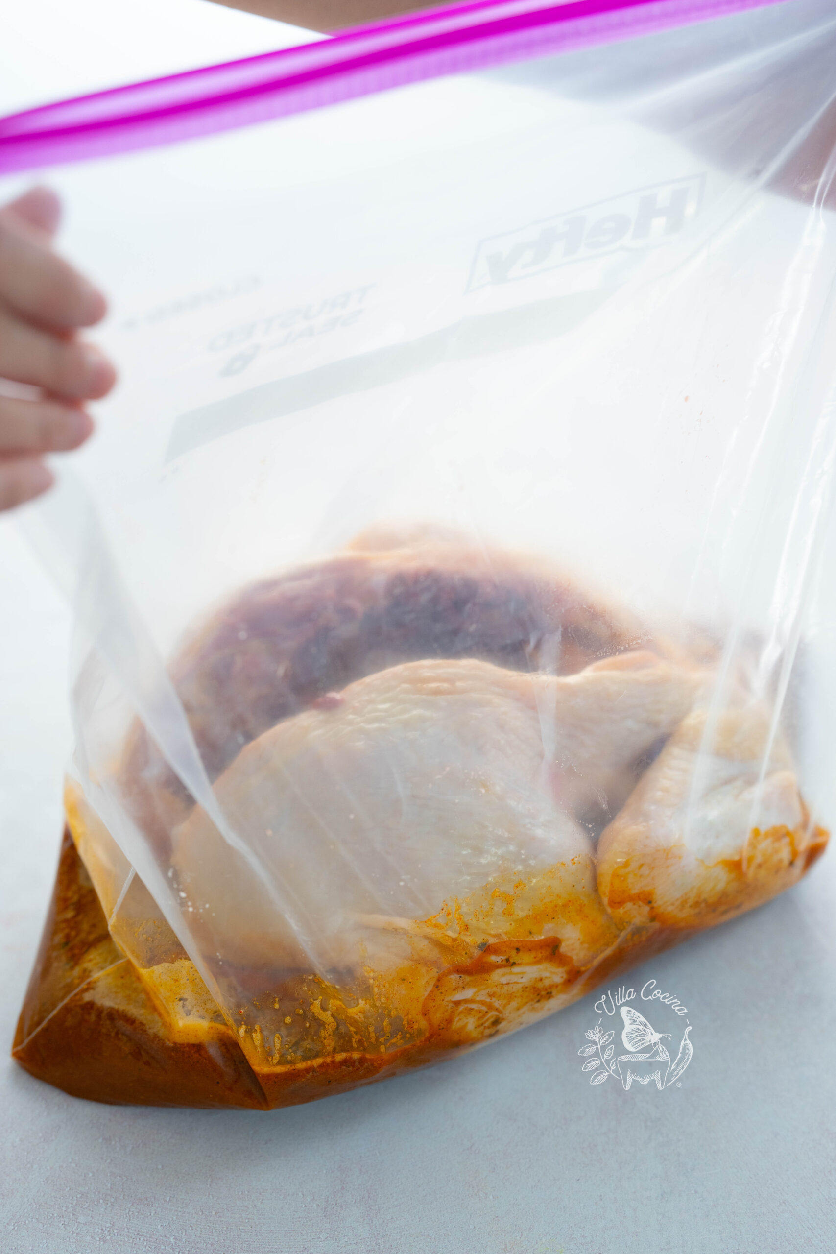 Marinating El Pollo Loco Style Chicken