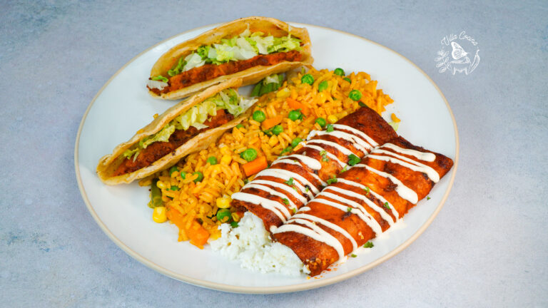 Speedy Gonzales Meal Special- Combination of tacos, enchiladas and Mexican rice or beans.