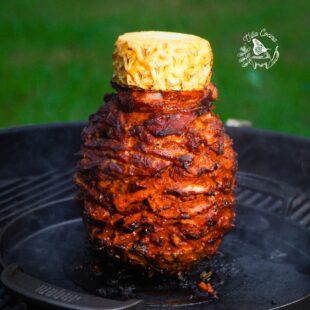 Homemade Tacos al pastor recipe and video tutorial.