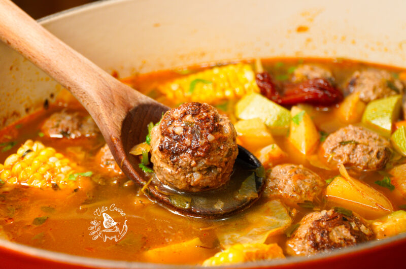 Albondigas Soup (Mexican Meatball Soup)