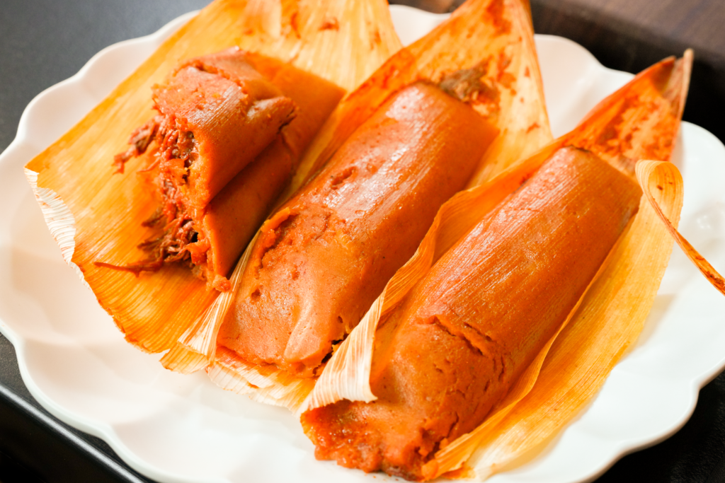 Duck tamales