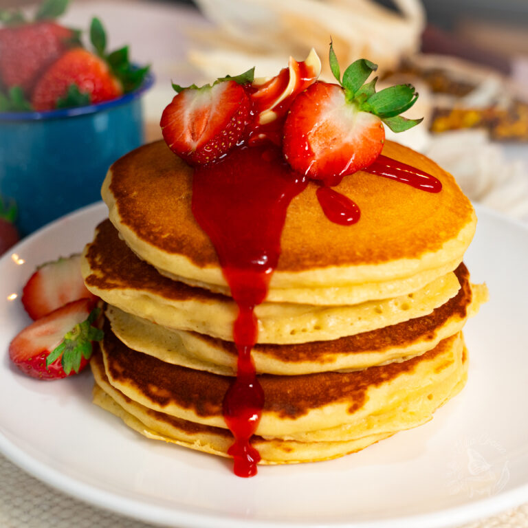 Masa harina pancakes