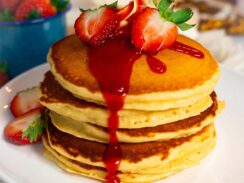 Masa harina pancakes