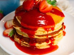 Masa harina pancakes