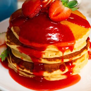 Masa harina pancakes