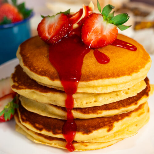 Masa harina pancakes